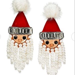 Whimsical Santa drop/tier earrings